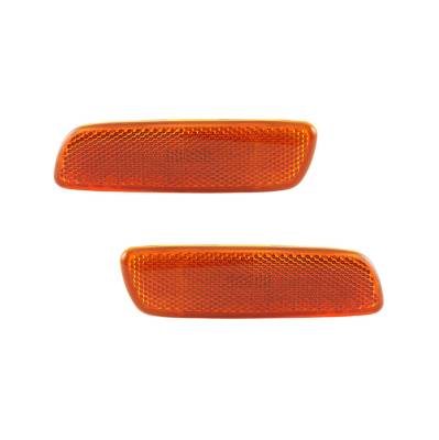 Rareelectrical - New Pair Of Side Marker Light Compatible With Lexus Ls400 1998-2000 8173030110 8174030120 - Image 2