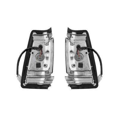 Rareelectrical - New Pair Of Side Marker Lights Compatible With Nissan 720 Rwd 1983-86 Ni2550102 26180-10W00 - Image 3