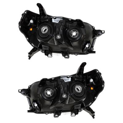 Rareelectrical - New Pair Of Headlight Compatible With Toyota 4Runner 2010-2013 By Part Number 81130-35520 8113035520 - Image 2
