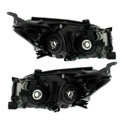 Rareelectrical - New Pair Of Halogen Headlight Compatible With Toyota Rav4 Sport Sport 2.5L 2010 By Part Number - Image 2