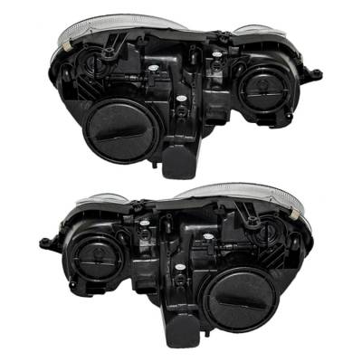 Rareelectrical - New Pair Of Halogen Headlight Compatible With Mercedes-Benz E320 E350 E550 E63 Amg 2007-2009 By Part - Image 2