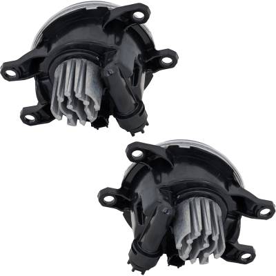 Rareelectrical - New Pair Of Fog Lights Compatible With Toyota Sienna Platinum Xle Mini Passenger Van 2021-2023 By - Image 3