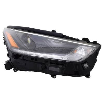 Rareelectrical - New Right Headlight Compatible With Toyota Highlander Xse Sport Utility 2021 2022 2023 By Part - Image 3