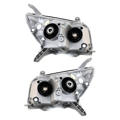 Rareelectrical - New Pair Of Headlight Compatible With Toyota 4Runner Sr5 Sport 2006-2009 By Part Number 81130-35441 - Image 2