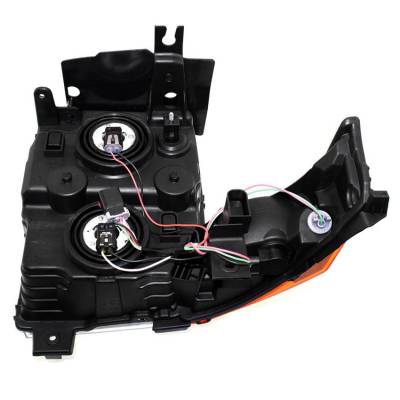 Rareelectrical - New Passengers Halogen Headlight Compatible With Jeep Commander Overland Sport 2007-2009 By Part - Image 2