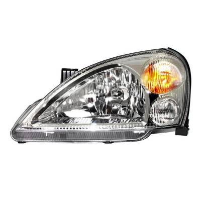 New Drivers Halogen Headlight Compatible With Suzuki Aerio Gs S Sedan 2002-2003 By Part Number