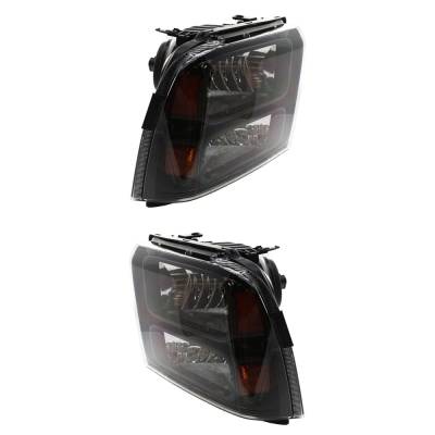 Rareelectrical - New Pair Of Headlights Compatible With Ford F-250 F-350 Super Duty Harley-Davidson Edition Crew Cab - Image 3