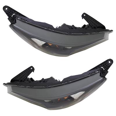 Rareelectrical - New Pair Headlights Compatible With Honda Accord Ex-L Sedan 4 Door 3.5L 2013 2014 2015 By Part - Image 5
