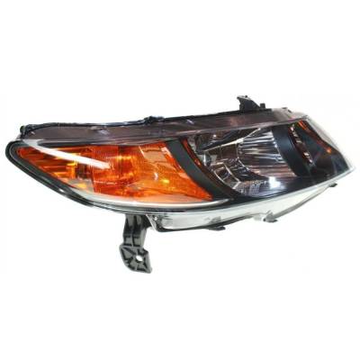 Rareelectrical - New Right Headlight Compatible With Honda Civic Si Coupe 2 Door 2.0L 2008 2009 By Part Numbers - Image 3