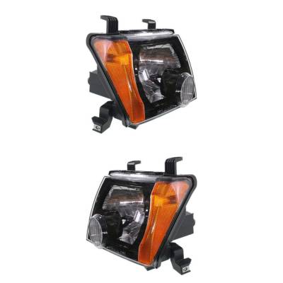 Rareelectrical - New Pair Headlights Compatible With Nissan Xterra S Sport Utility 2009 2010 2011 2012 2013 2014 2015 - Image 3