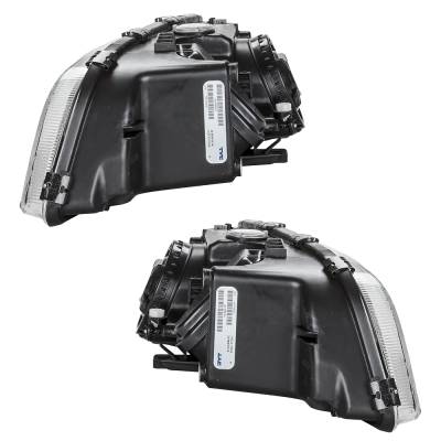 Rareelectrical - New Pair Of Headlights Compatible With Volvo V70 X/C Awd Glt Se R T5 Wagon 2.3L 2.4L 1998 1999 2000 - Image 4