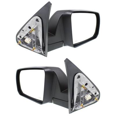 Rareelectrical - New Pair Mirror Compatible With Toyota Tundra Sr Standard Cab Pickup 4.0L 4.6L 5.7L 2014 2015 2016 - Image 4
