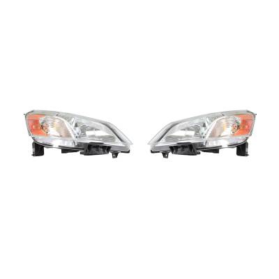New Pair Of Headlight Fits Nissan Nv200 Mini Passenger Van 2014-2017 Ni2503225