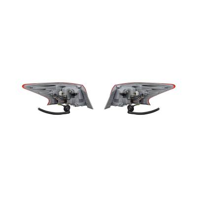 Rareelectrical - New Tail Light Pair Fits Nissan Sentra 1.6L 2016 2017 2018 Ni2805108 26555-3Yu0a - Image 4