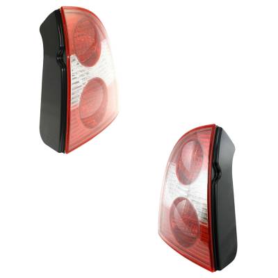 Rareelectrical - New Pair Of Tail Lights Compatible With Volkswagen Passat Gl Glx Gls Tdi Sedan 4-Door 2001 2002 2003 - Image 2