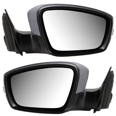 Rareelectrical - New Pair Of Mirror Compatible With Volkswagen Passat Tdi Sport Comfortline Sel Premium Highline - Image 2