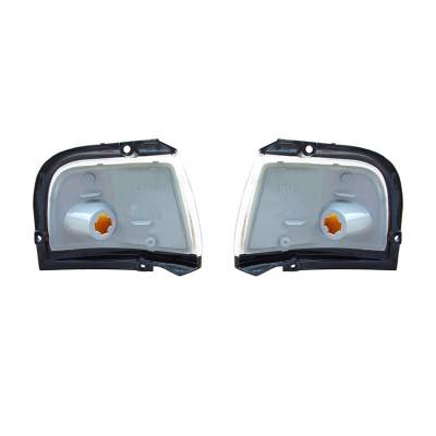 Rareelectrical - New Pair Of Side Marker Lights Compatible With Oldsmobile Cutlass Ciera 1988-1991 5977862 Gm2551104 - Image 4