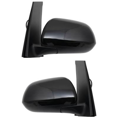Rareelectrical - New Pair Of Mirror Compatible With Toyota Sienna Le Xle Se Limited Mini Van Cargo 4 5-Door 3.5L 2016 - Image 2