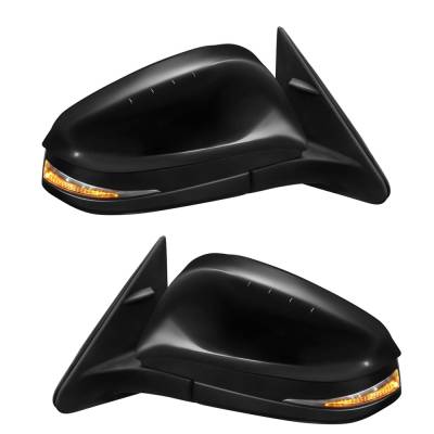 Rareelectrical - New Pair Of Mirror Compatible With Toyota Highlander Xle Hybrid Limited Le Plus Sport Utility 4-Door - Image 4