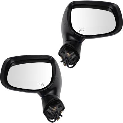 Rareelectrical - New Pair Of Mirrors Compatible With Subaru Crosstrek Premium Sport Utility 4 Door 2.0L 2018 2019 - Image 2