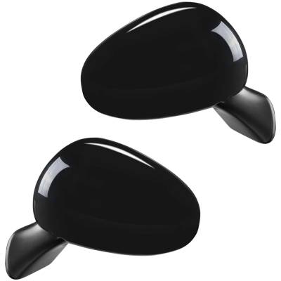 Rareelectrical - New Pair Of Mirror Compatible With Toyota Prius V Five Three Two Base Four Wagon 4-Door 1.8L 2012 - Image 4