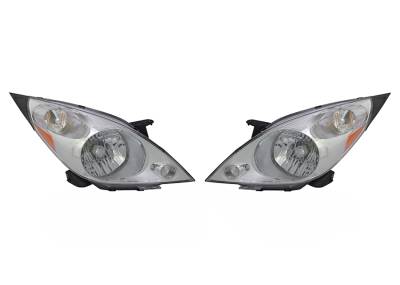Rareelectrical - New Pair Headlights Compatible With Chevrolet Spark 2013-2015 95281469 Gm2503368 95281468 Gm2502368 - Image 1