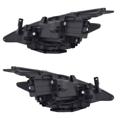 Rareelectrical - New Pair Of Headlights Compatible With Nissan Murano Platinum Sport Utility 2019 2020 2021 By Part - Image 2