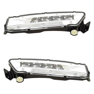 Rareelectrical - New Pair Of Daytime Running Lights Compatible With Honda Accord 1.5L 2.0L 2018 2019 2020 By Part - Image 5