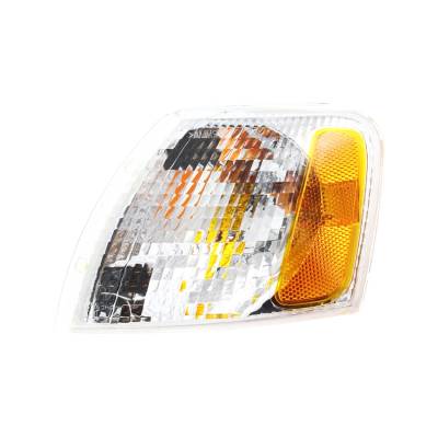 Rareelectrical - New Left Clear Turn Signal Light Compatible With Volkswagen Passat 1998-2001 Vw2530105 3B0953041d - Image 2