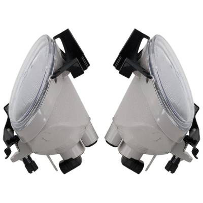 Rareelectrical - New Pair Of Daytime Running Lights Compatible With Hyundai Santa Fe 2.7L 3.3L 2007 2008 2009 By Part - Image 3