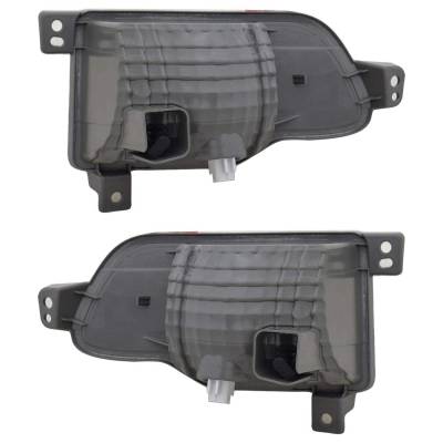 Rareelectrical - New Pair Of Daytime Running Lights Compatible With Honda Passport 2019 2020 2021 2022 2023 By Part - Image 2