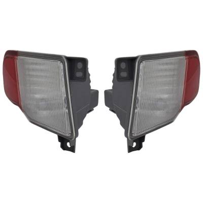 Rareelectrical - New Pair Of Daytime Running Lights Compatible With Honda Passport 2019 2020 2021 2022 2023 By Part - Image 5