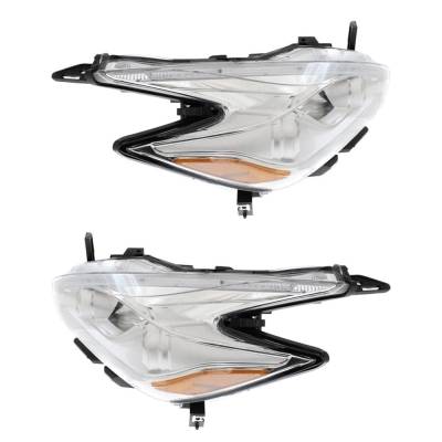 Rareelectrical - New Pair Of Headlights Compatible With Nissan Murano Sv Sport Utility 4-Door 2017 By Part Numbers - Image 3