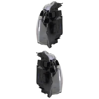 Rareelectrical - New Pair Of Headlights Compatible With Honda Ridgeline Rts Crew Cab Pickup 2017 By Part Numbers - Image 5