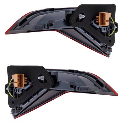 Rareelectrical - New Pair Of Daytime Running Lights Compatible With Volkswagen Jetta 1.4L 1.5L 2.0L 2019-2023 By - Image 3