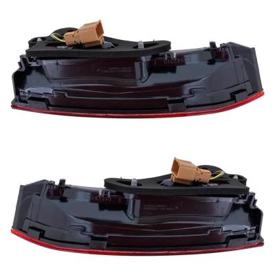 Rareelectrical - New Pair Of Daytime Running Lights Compatible With Volkswagen Jetta 1.4L 1.5L 2.0L 2019-2023 By - Image 4