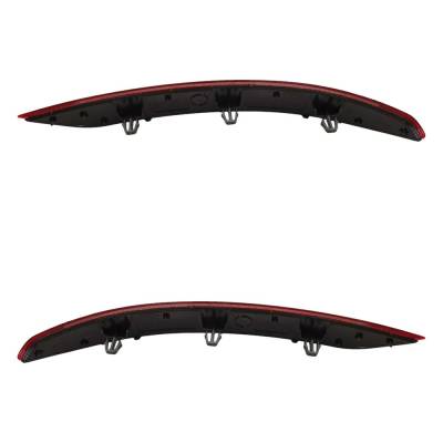 Rareelectrical - New Pair Of Daytime Running Lights Compatible With Volkswagen Jetta 1.4L 2.0L 2019 2020 2021 By Part - Image 5