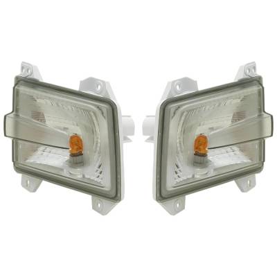 Rareelectrical - New Pair Of Daytime Running Lights Compatible With Honda Ridgeline 3.5L 2017 2018 2019 2020 By Part - Image 3