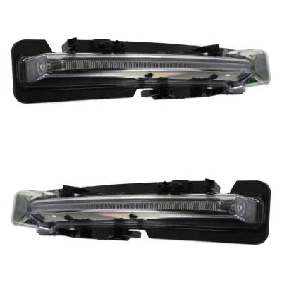 Rareelectrical - New Pair Of Daytime Running Lights Compatible With Ford Taurus 2.0L 3.5L 2010-2019 By Part Numbers - Image 3