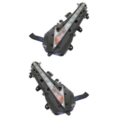 Rareelectrical - New Daytime Running Lights Compatible With Lexus Nx200t Nx300h Nx300 2015 2016 2017 2018 2019 2020 - Image 3