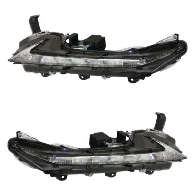 Rareelectrical - New Daytime Running Lights Compatible With Lexus Nx200t Nx300h Nx300 2015 2016 2017 2018 2019 2020 - Image 4
