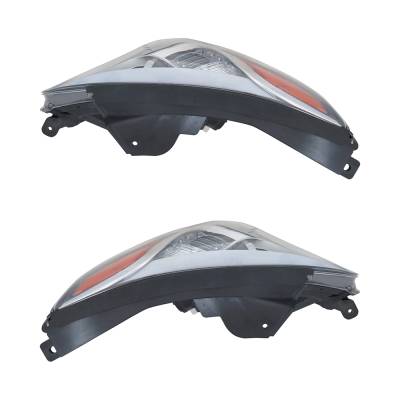 Rareelectrical - New Pair Of Headlights Compatible With Hyundai Sonata Se Sedan 2016 2017 By Part Numbers Hy2503201 - Image 4