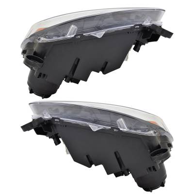 Rareelectrical - New Pair Of Headlights Compatible With Jeep Grand Cherokee Sport Utility 2014 2015 2016 By Part - Image 3