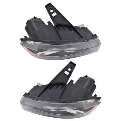 Rareelectrical - New Pair Of Headlights Compatible With Jeep Grand Cherokee Sport Utility 2014 2015 2016 By Part - Image 4