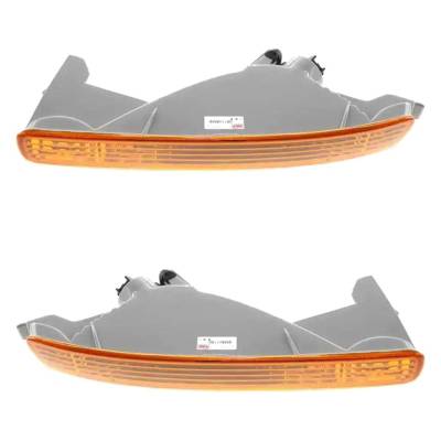 Rareelectrical - New Pair Of Daytime Running Lights Compatible With Honda Accord 2.2L 2.7L 1996 1997 By Part Numbers - Image 3