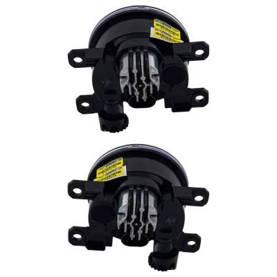 Rareelectrical - New Pair Of Fog Lights Compatible With Ford Bronco Sport 1.5L 2.0L 2021 2022 2023 2024 By Part - Image 3