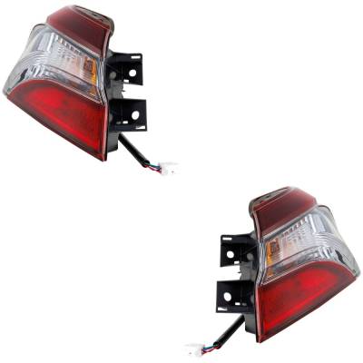 Rareelectrical - New Pair Of Tail Lights Compatible With Toyota Camry 2.5L 3.5L 2021 2022 2023 2024 By Part Numbers - Image 4