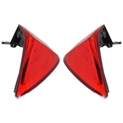 Rareelectrical - New Pair Of Tail Lights Compatible With Honda Pilot 3.5L 2019 2020 2021 2022 By Part Numbers - Image 6