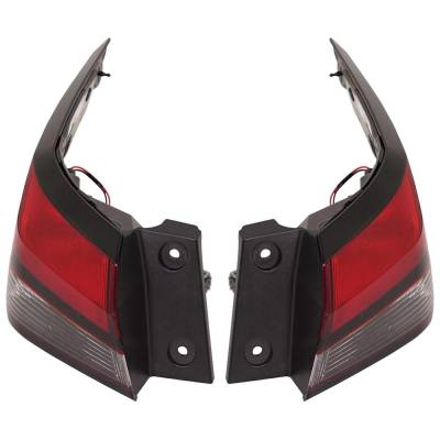 Rareelectrical - New Pair Of Tail Lights Compatible With Nissan Versa 1.6L 2020 2021 2022 2023 By Part Numbers - Image 1