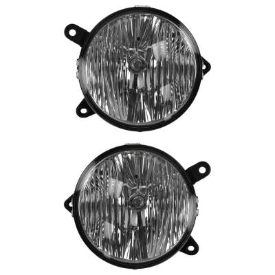 New Pair Of Daytime Running Lights Compatible With Ford Mustang 4.6L 5.0L 2010 2011 2012 By Part